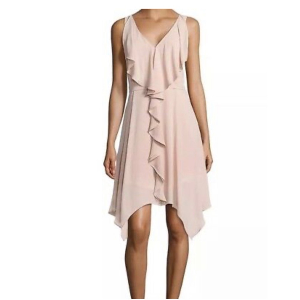 BCBG Jessica cocktail dress in bare pink